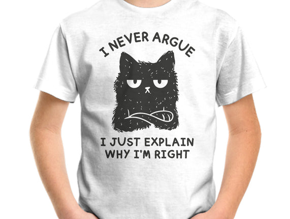 I Never Argue
