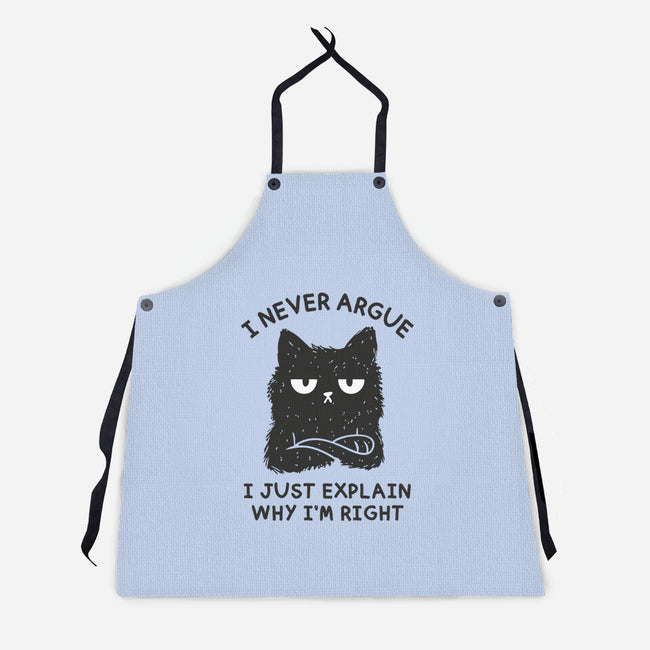 I Never Argue-Unisex-Kitchen-Apron-brunopires