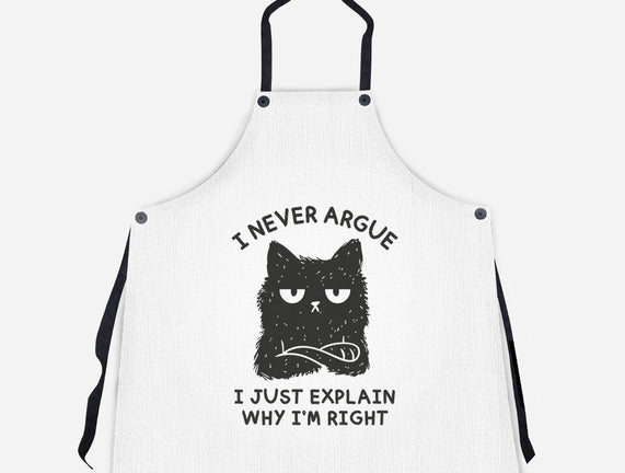 I Never Argue