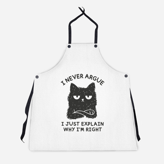 I Never Argue-Unisex-Kitchen-Apron-brunopires