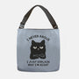 I Never Argue-None-Adjustable Tote-Bag-brunopires