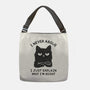 I Never Argue-None-Adjustable Tote-Bag-brunopires