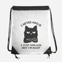 I Never Argue-None-Drawstring-Bag-brunopires