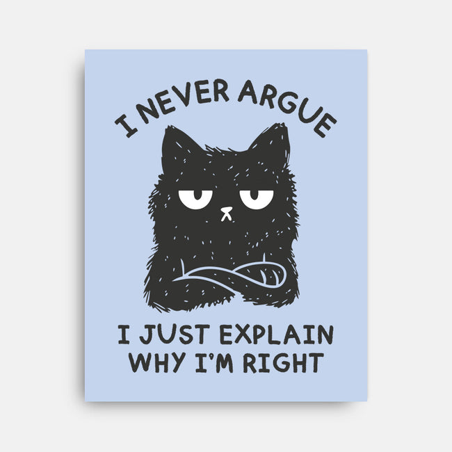 I Never Argue-None-Stretched-Canvas-brunopires