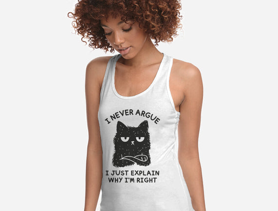 I Never Argue