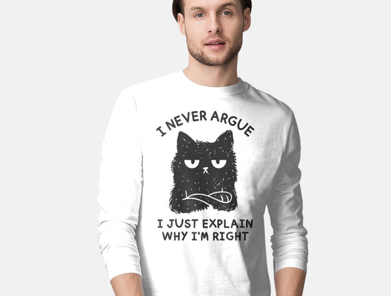 I Never Argue