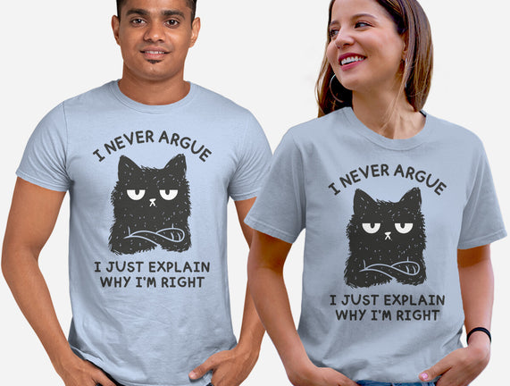 I Never Argue