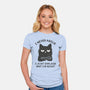 I Never Argue-Womens-Fitted-Tee-brunopires