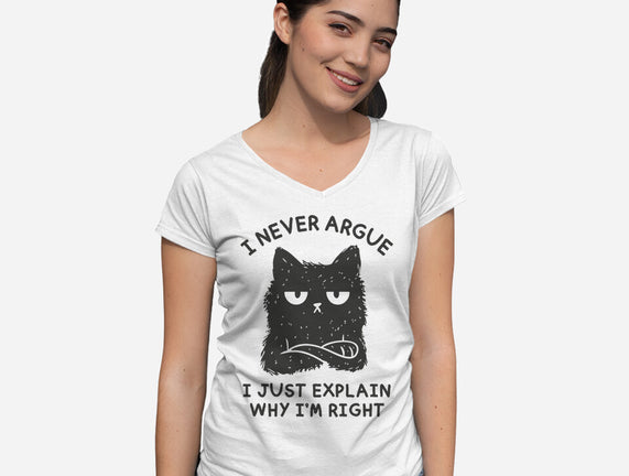I Never Argue