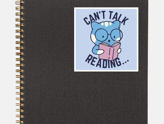Can't Talk Reading