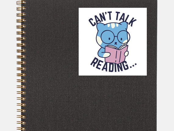 Can't Talk Reading