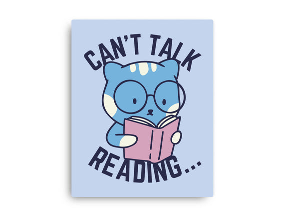 Can't Talk Reading
