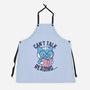 Can't Talk Reading-Unisex-Kitchen-Apron-brunopires