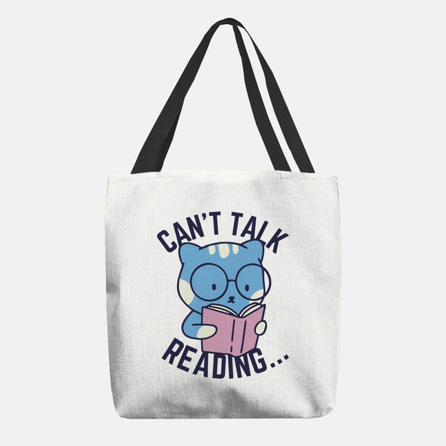 Can't Talk Reading-None-Basic Tote-Bag-brunopires
