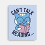 Can't Talk Reading-None-Stretched-Canvas-brunopires
