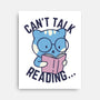 Can't Talk Reading-None-Stretched-Canvas-brunopires