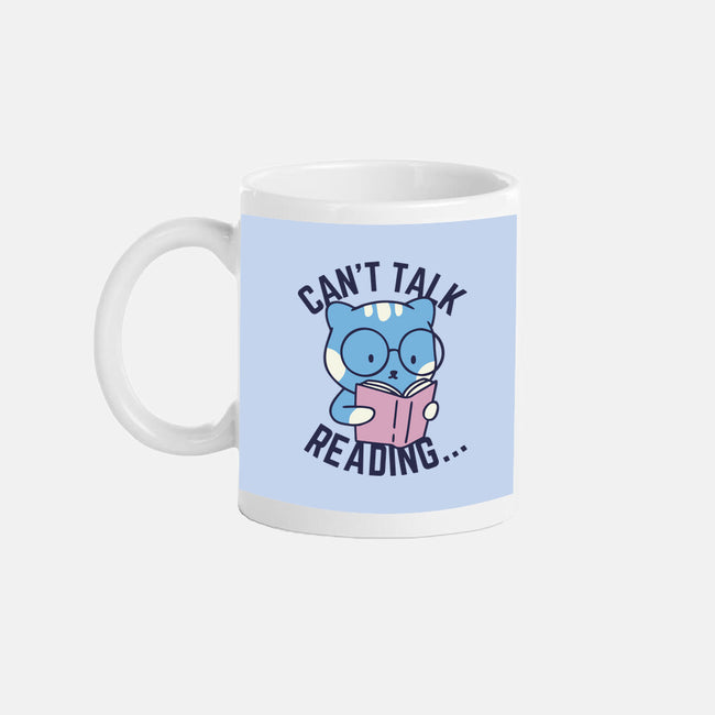 Can't Talk Reading-None-Mug-Drinkware-brunopires