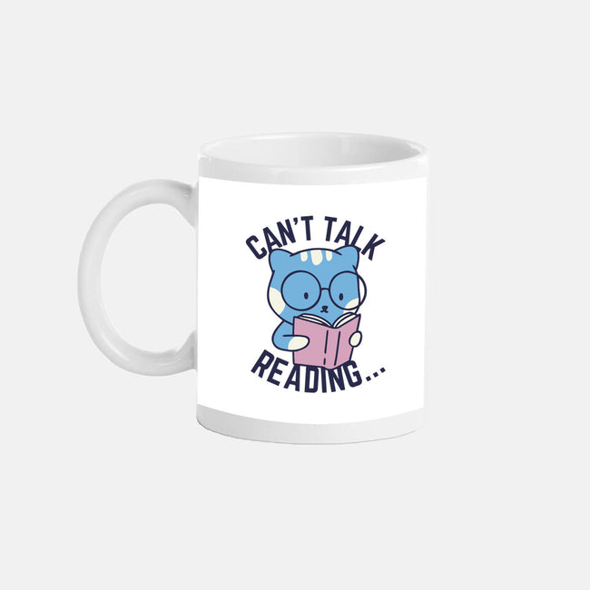 Can't Talk Reading-None-Mug-Drinkware-brunopires