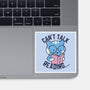 Can't Talk Reading-None-Glossy-Sticker-brunopires