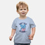 Can't Talk Reading-Baby-Basic-Tee-brunopires