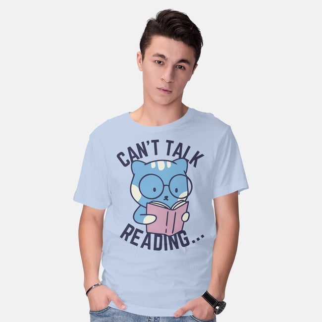 Can't Talk Reading-Mens-Basic-Tee-brunopires