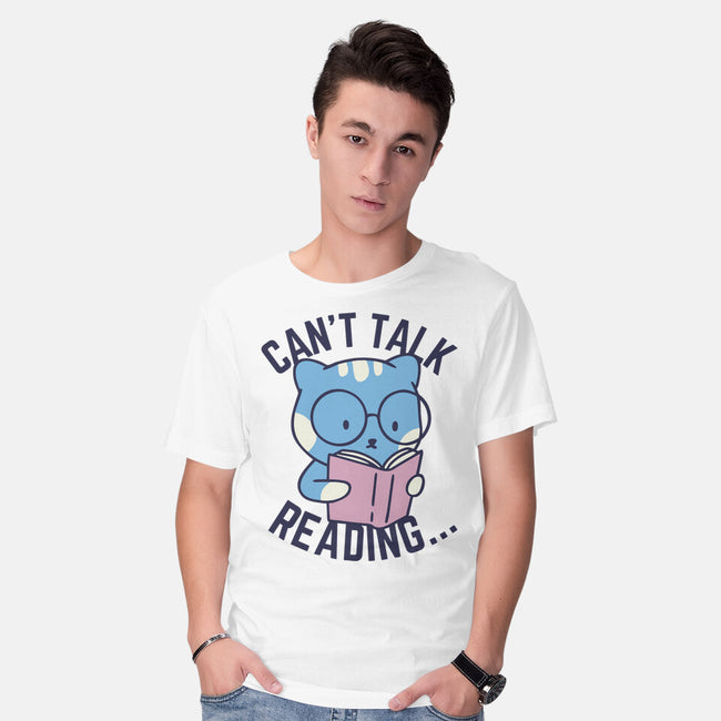 Can't Talk Reading-Mens-Basic-Tee-brunopires