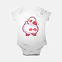 Shy Duck Fingers Touching-Baby-Basic-Onesie-xMorfina