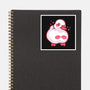 Shy Duck Fingers Touching-None-Glossy-Sticker-xMorfina