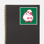 Shy Duck Fingers Touching-None-Glossy-Sticker-xMorfina