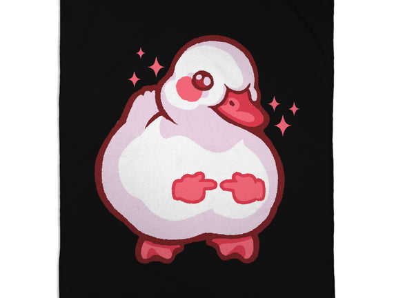 Shy Duck Fingers Touching