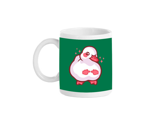 Shy Duck Fingers Touching