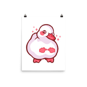 Shy Duck Fingers Touching