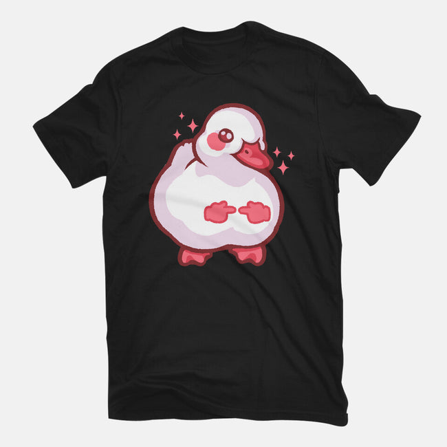 Shy Duck Fingers Touching-Youth-Basic-Tee-xMorfina