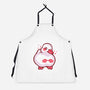 Shy Duck Fingers Touching-Unisex-Kitchen-Apron-xMorfina