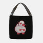 Shy Duck Fingers Touching-None-Adjustable Tote-Bag-xMorfina