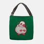 Shy Duck Fingers Touching-None-Adjustable Tote-Bag-xMorfina