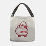 Shy Duck Fingers Touching-None-Adjustable Tote-Bag-xMorfina