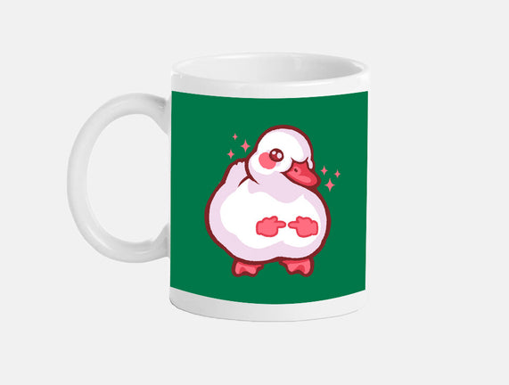Shy Duck Fingers Touching