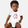 Shy Duck Fingers Touching-Baby-Basic-Onesie-xMorfina