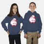 Shy Duck Fingers Touching-Youth-Pullover-Sweatshirt-xMorfina