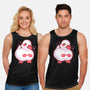 Shy Duck Fingers Touching-Unisex-Basic-Tank-xMorfina