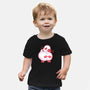 Shy Duck Fingers Touching-Baby-Basic-Tee-xMorfina