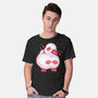 Shy Duck Fingers Touching-Mens-Basic-Tee-xMorfina