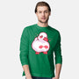 Shy Duck Fingers Touching-Mens-Long Sleeved-Tee-xMorfina