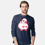 Shy Duck Fingers Touching-Mens-Long Sleeved-Tee-xMorfina