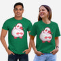 Shy Duck Fingers Touching-Unisex-Basic-Tee-xMorfina