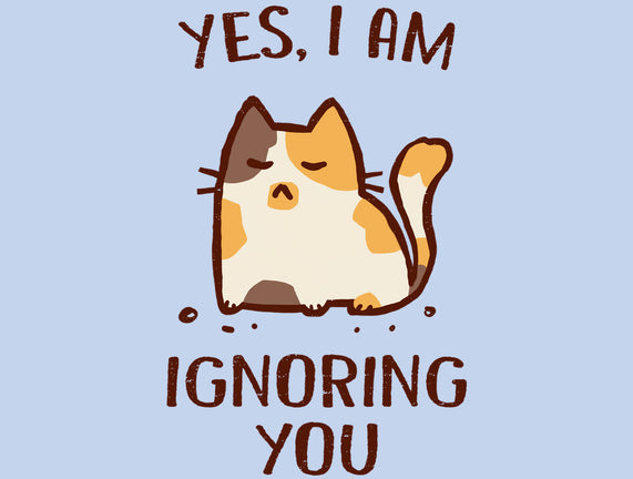I Am Ignoring You