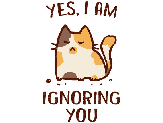 I Am Ignoring You