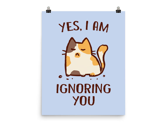 I Am Ignoring You