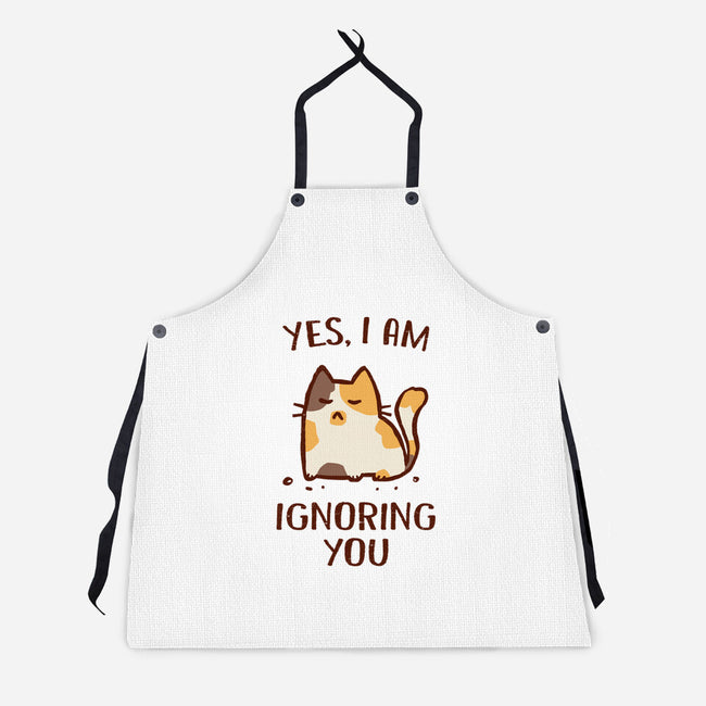I Am Ignoring You-Unisex-Kitchen-Apron-kg07